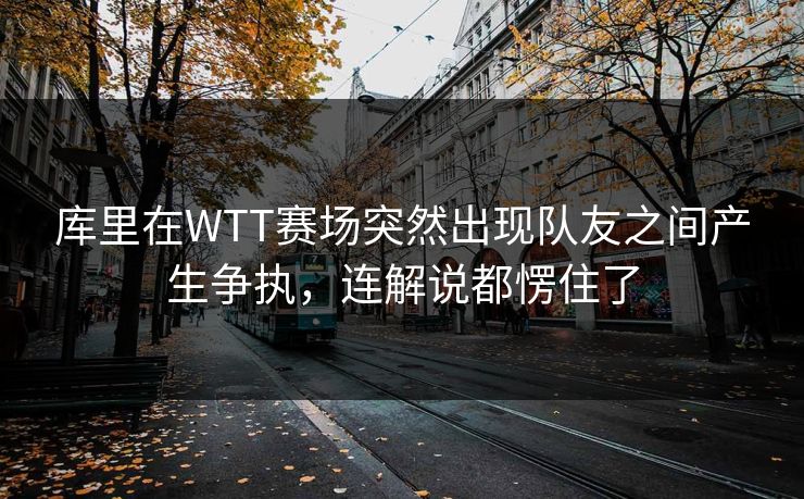 库里在WTT赛场突然出现队友之间产生争执，连解说都愣住了